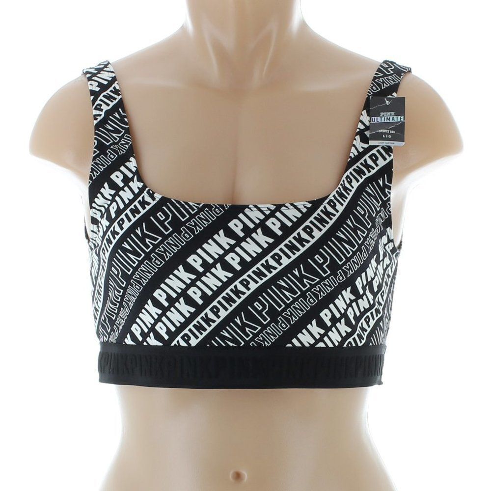 Victoria's Secret PINK Ultimate Light Support Sports Bra NWT